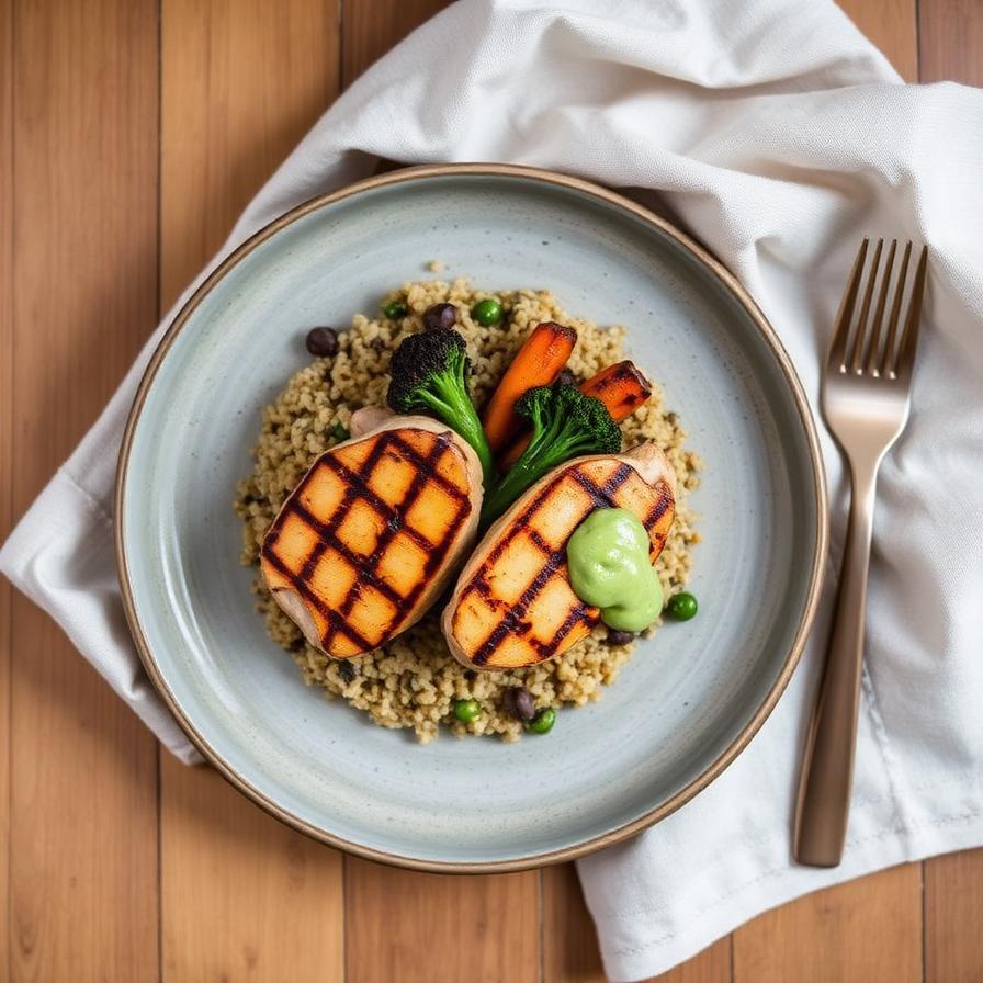Lemon chicken & quinoa
